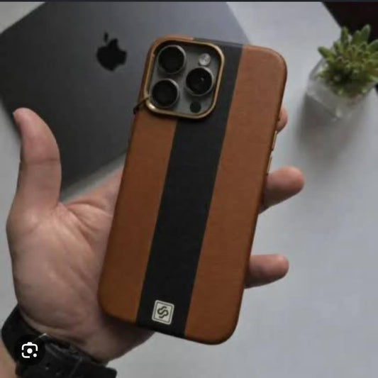 Leather Style Phone Case – Premium Textured Finish, Slim & Protective