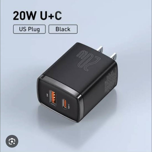 20W USB-C Fast Charger – PD Fast Charging Adapter for iPhone & Android